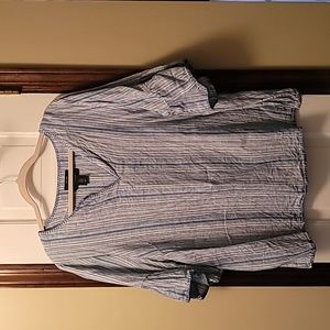 Tahari washable Linen top